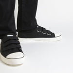 AKROS VELCRO RUNNERS SNEAKERS - BLACK