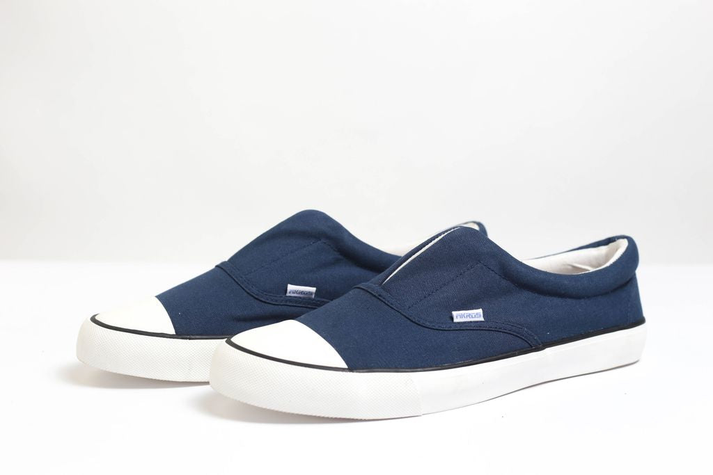 AKROS SLIP-ON RUNNERS SNEAKERS - BLUE